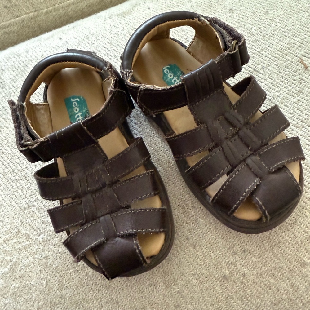 Brown Kids Sandals